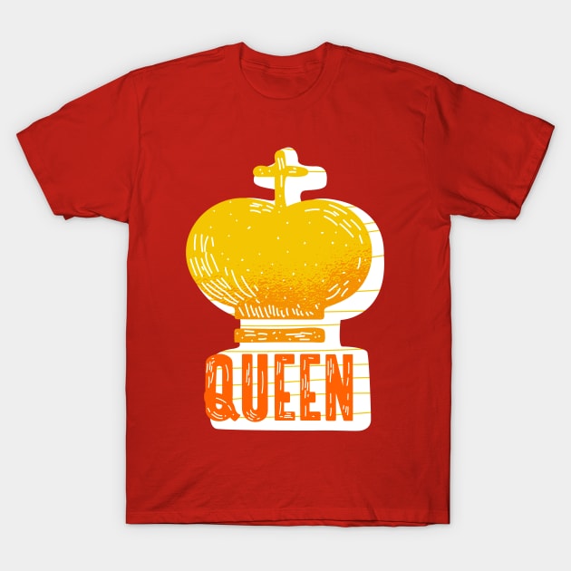 Queen Crown T-Shirt by Urban_Vintage